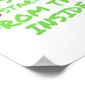 健康な外は内側から始まる ポスター (角)