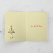 健康な妖精のデザインを得て下さい カード (内部)