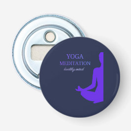 健康な心のためのヨガと瞑想 栓抜き