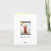 健康な挨拶状を得て下さい カード (裏面)