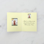 健康な挨拶状を得て下さい カード (内部)