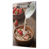 健康な朝食 クリップボード (左)