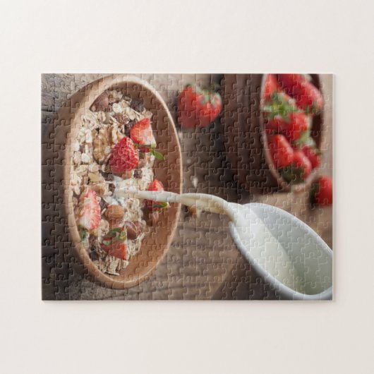 健康な朝食 ジグソーパズル (横)