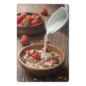 健康な朝食 ミニクリップボード (裏面)