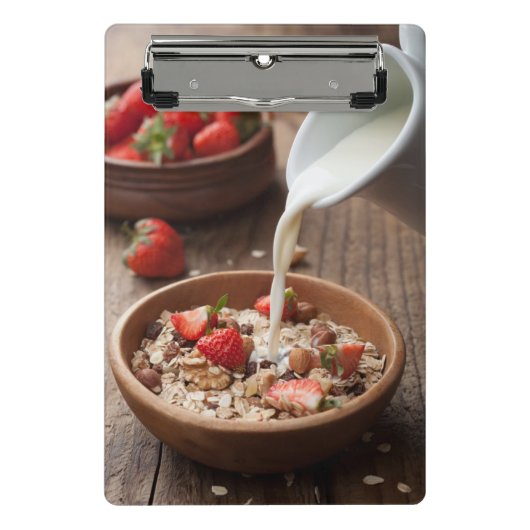 健康な朝食 ミニクリップボード (正面)