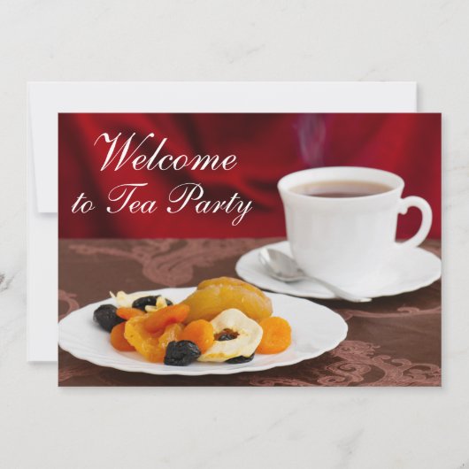 健康な朝食 招待状 (正面)