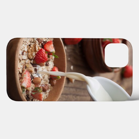 健康な朝食 Case-Mate iPhoneケース (裏面 (横))