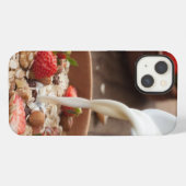 健康な朝食 iPhoneケース (裏面横)