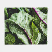 健康な果実 フリースブランケット (正面(横))