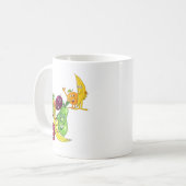 健康な栄養のフルーツ コーヒーマグカップ (正面左)