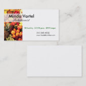 健康な栄養士の食糧コーチ減量 名刺 (正面/裏面)