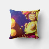 「健康な栄養」かわいい写真。買今 クッション (裏面)