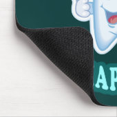 健康な歯は幸せな歯です マウスパッド (コーナー)