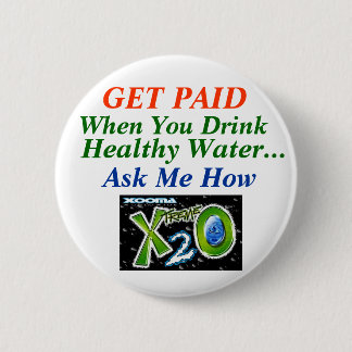 健康な水損失 缶バッジ