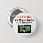 健康な水損失 缶バッジ (正面&裏面)