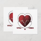 健康な生活 招待状 (正面/裏面)