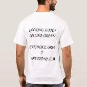 健康な習慣 Tシャツ (裏面)