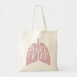 健康な肺を吸い取る トートバッグ