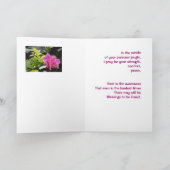 健康な蘭を得て下さい カード (内部)