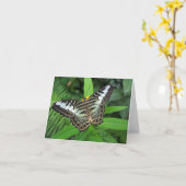 健康な蝶をすぐに得て下さい カード (黄色い花)