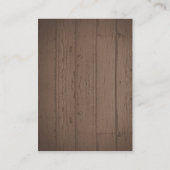 健康な蹄鉄に素朴なカードを望みます エンクロージャーカード (裏面)