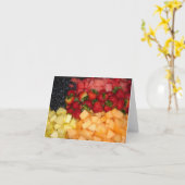 健康な蹴りのメッセージカード カード (黄色い花)