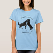 健康な野生の馬のための健康な範囲 Tシャツ (正面)