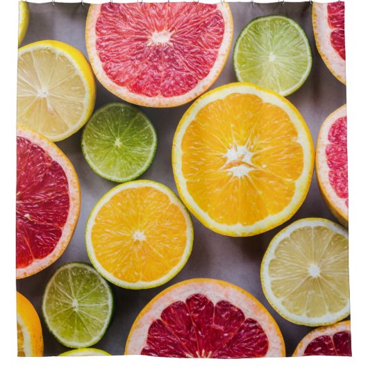 健康な野菜 シャワーカーテン (正面)