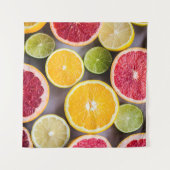 健康な野菜 タペストリー (正面(横))