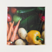 健康な野菜 タペストリー (正面(横))