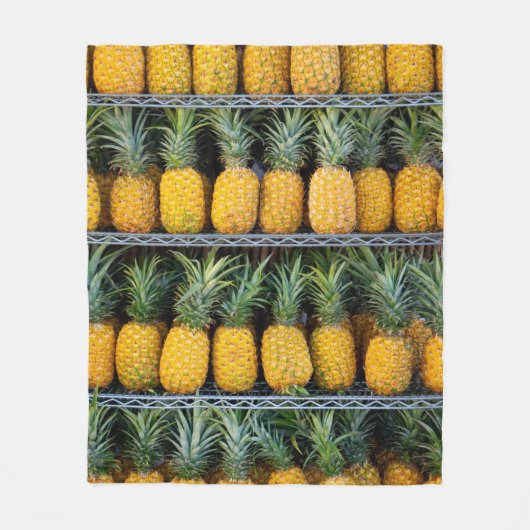 健康な野菜 フリースブランケット (正面)