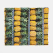 健康な野菜 フリースブランケット (正面(横))