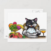 健康な食事を食べて下さい ポストカード (正面/裏面)