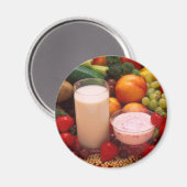 健康な食物 マグネット (正面/裏面)