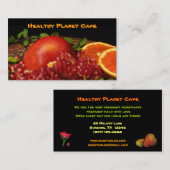 健康な食糧レストラン 名刺 (正面/裏面)