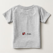 健康な(フィリピンの)ベビーのチェックリスト ベビーTシャツ (裏面)