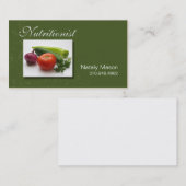 健康な"栄養士"の食糧コーチ減量 名刺 (正面/裏面)