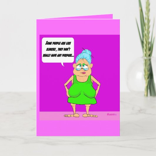 健康なGladysを得て下さい カード (正面)