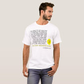 健康になって下さい Tシャツ (正面フル)