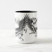 健康によく写実的なマグ マグカップ (中央)