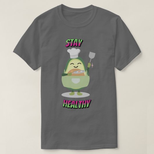 健康に保つ1 Tシャツ (デザイン正面)