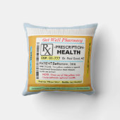 健康に対するRX処方がよくなる枕 クッション (裏面)