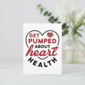 健康に拍車を掛ける ポストカード (スタンド正面)