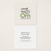 健康に良いチベット人の歌う茶碗 (正面&裏面)