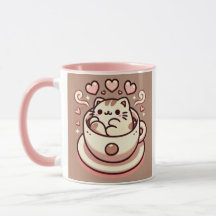 健康に良い猫とコーヒーかわいいかわいい子猫inティーカップ