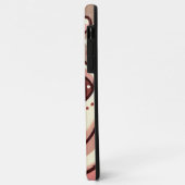 健康に良い猫とコーヒーかわいいかわいい子猫inティーカップ Case-Mate iPhoneケース (裏面/左)