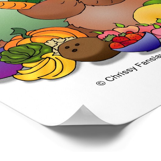 「健康に関する問題」 ポスター (角)