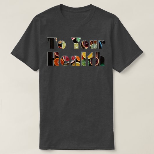 健康に Tシャツ (デザイン正面)
