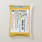 健康のためのRX枕を得る アクセントクッション (裏面(縦))