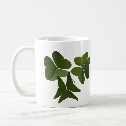 健康のアイルランドの天恵のマグ コーヒーマグカップ (左)